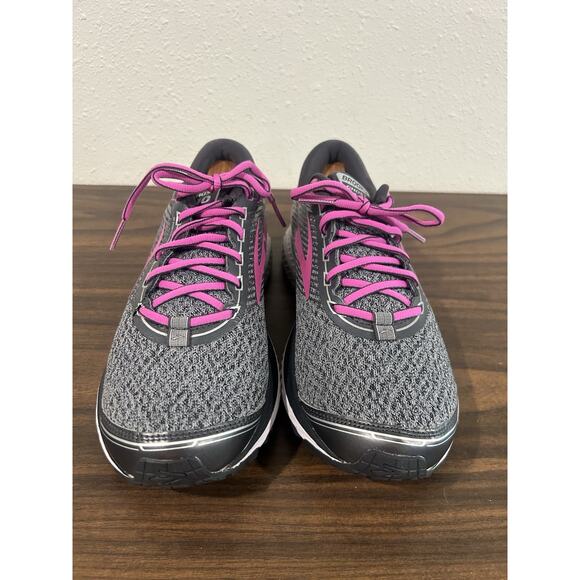 Brooks Ghost 10 Womens Size 11.5 B Running Shoes Grey Purple 1202461B028 EUC - Picture 9 of 13